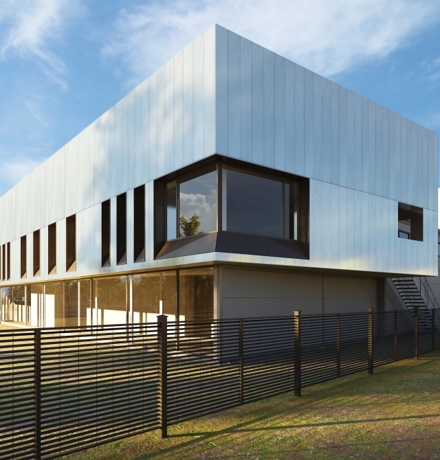 Atslēgas projekts 2500 m2 industriālā noliktava ēka ar biroja telpām