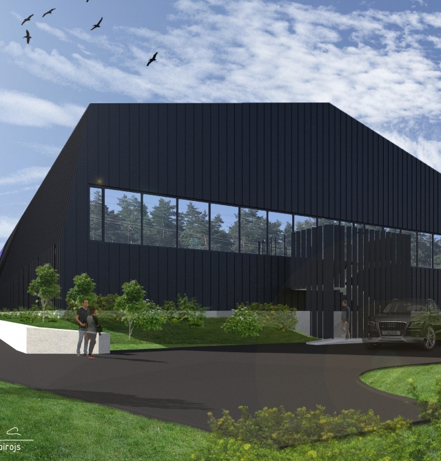 Atslēgas projekts 6000 m2 multifunkcionāls sporta komplekss