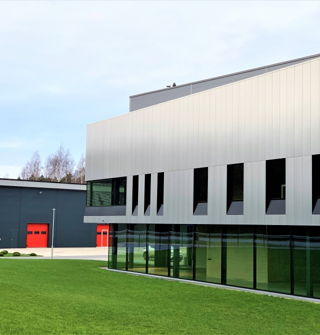 Biroju ēku komplekss ar noliktavām-pilna cikla būvniecība