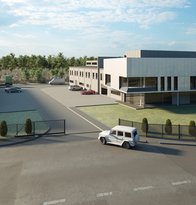 Industrial and Commercial Construction Buildings Key Projects