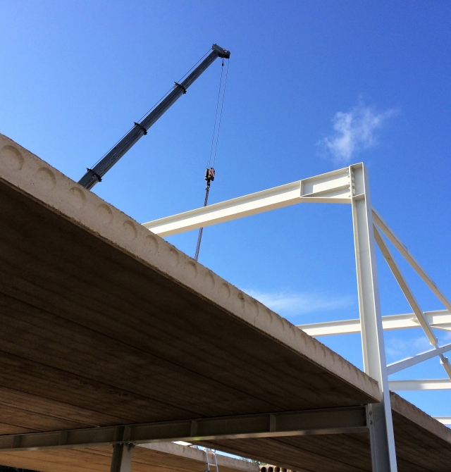 Warehouses and open-air spaces