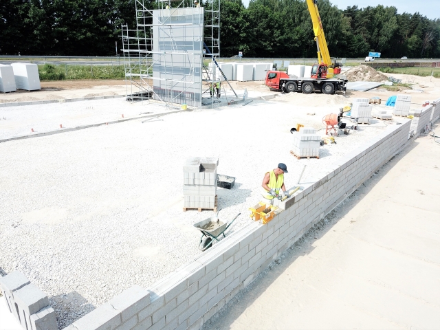 WEBER SAINT GOBAIN FIBO EFEKT 5 PIELIETOJUMS NESOŠĀ UGUNSMŪRA KONSTRUKCIJĀS OBJEKTĀ "BIROJU ĒKA AR NOLIKTAVU"